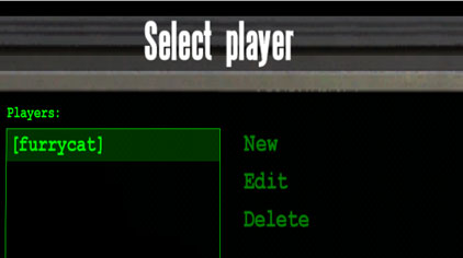 Choose your player